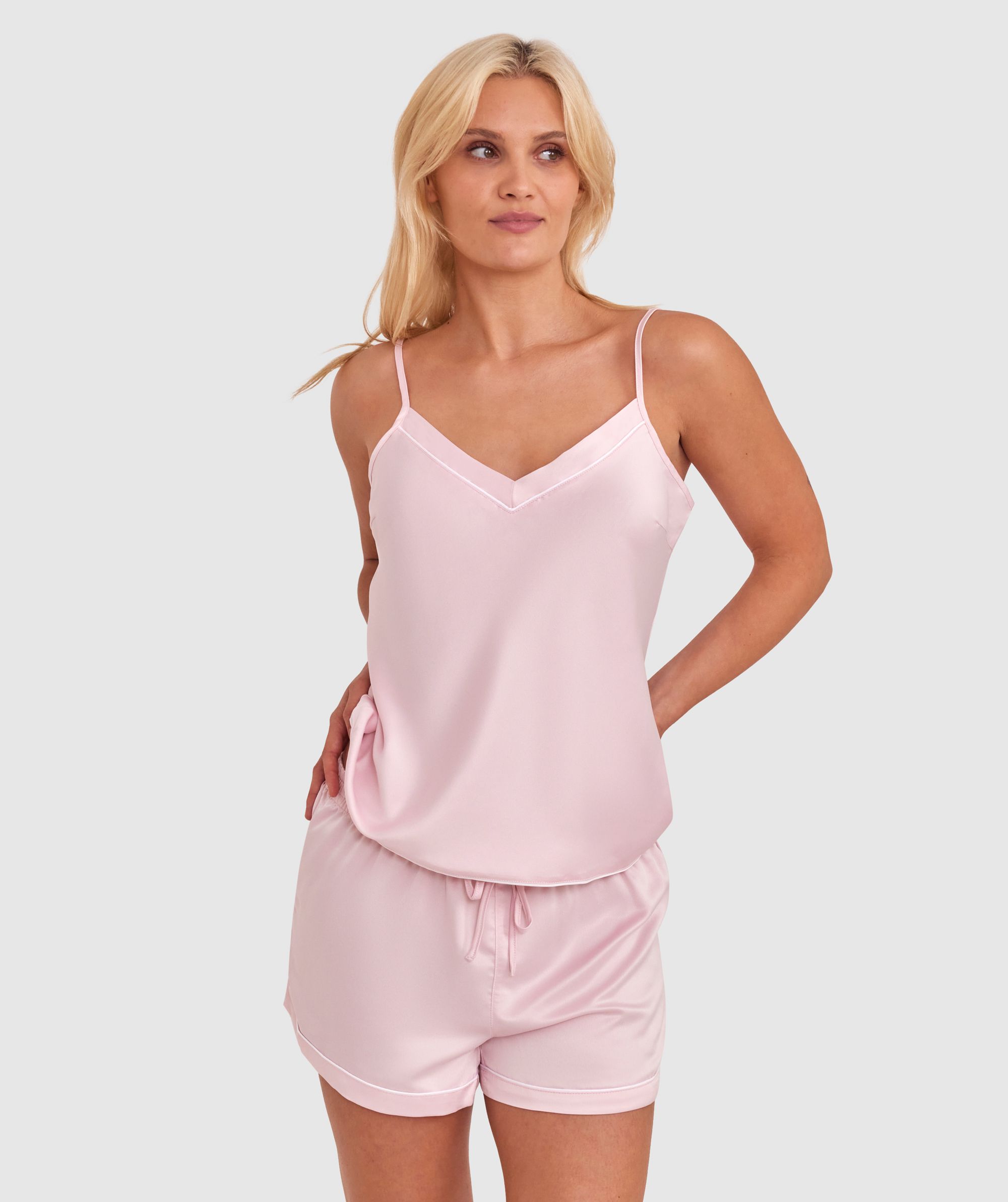 Bras N Things Liquid Satin Cami - Light Pink | | 00634406
