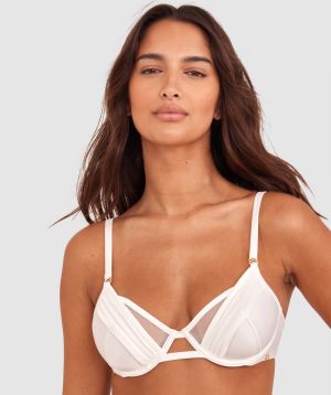 Vamp Strung Up Bra - Ivory