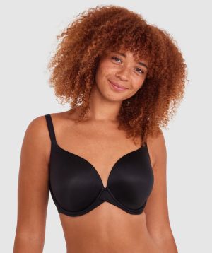 Body Bliss Full Cup Plunge Bra - Black